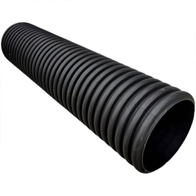 HDPE Dual Wall Corrugated Pipe DN300 400 500 600 800 Untuk Saluran Sewer