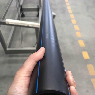 Sdr11-17 25mm-1200mm Hdpe Polyethylene Pipa Pasokan Air Tahan Korosi