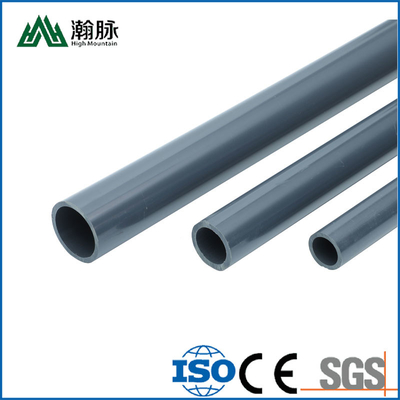 2.5 Inch Plastik PVC U Pipes Pertanian 110mm Untuk Drainase Sewer Untuk Pasokan Air