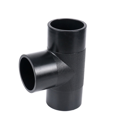 Fitting Pipa HDPE Hot Melt Tee Reducer Pipe Fittings Untuk Sistem Irigasi Sprinkler