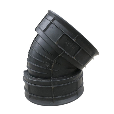 Double Wall Bellow Pipa Tiriskan Welded Elbow Inspection Well Joints Fitting Pipa Hdpe