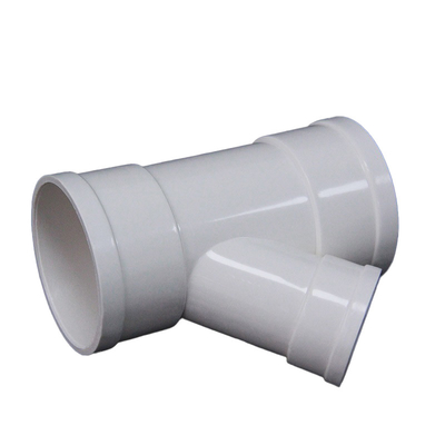 0.2mpa PVC Drainage Pipe Fittings DN20mm Dengan Berbagai Spesifikasi