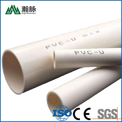 6 Inch 24 Inch PVC U Pipa Air Plastik Untuk Drainase Tahan Alkali