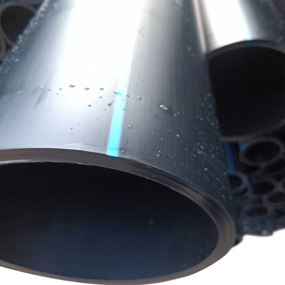 Pipa PE Pasokan Air Hdpe Diameter Besar Tahan Lama 200mm Disesuaikan PE100
