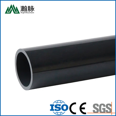 Pe100 Hitam Pasokan air Hdpe Pipe DN20 pembuangan air limbah pipa