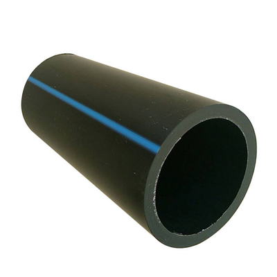 Pe100 Hitam Pasokan air Hdpe Pipe DN20 pembuangan air limbah pipa