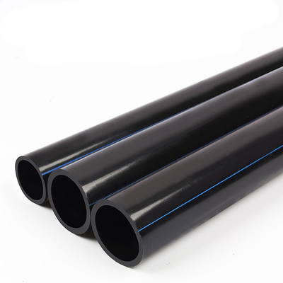 Suplai Air Hitam Hdpe Pipe Rolls 2 Inch 4 Inch Pipa Irigasi Plastik Untuk Air Dingin