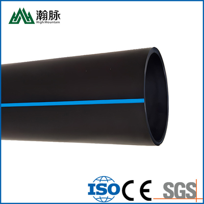 Pipa air hitam PE100 HDPE SN8 200mm 300mm 400mm Untuk sistem drainase