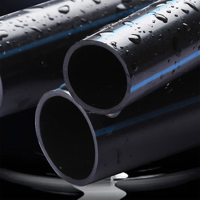 pipa pasokan air HDPE kekuatan ringan panjang yang dapat disesuaikan
