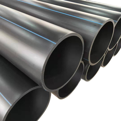 Panjang sesuai kebutuhan pelanggan HDPE pipa pasokan air untuk pasokan air dan drainase