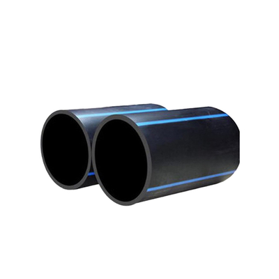 PE Hdpe Pipe Air / PE Pipe Air di Hitam Ukuran Khusus ISO Sertifikasi