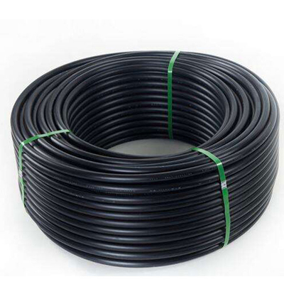 Pipa pasokan air dan drainase HDPE hitam yang tahan lama