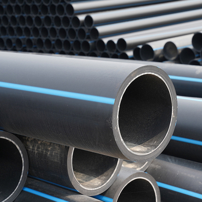 DN16-1800 HDPE Pipa Plastik Untuk Pasokan Air Dengan Korosi Resistensi Polyethylene Pipa Drainase