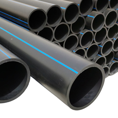 DN16-1800 HDPE Pipa Plastik Untuk Pasokan Air Dengan Korosi Resistensi Polyethylene Pipa Drainase