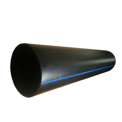 Korosi tahan HDPE pipa pasokan air Untuk disesuaikan Plastik pipa pasokan air Hitam Hdpe pipa