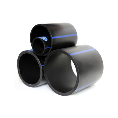 DN16mm-1800mm Hitam HDPE Pipa Air Untuk Teknik Perbandaran Pipa Pasokan Air Plastik Pipa Hdpe Coil