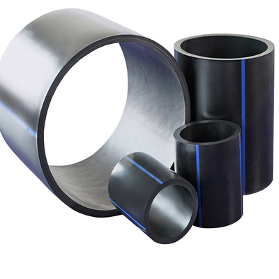 DN16mm-1800mm Hitam HDPE Pipa Air Untuk Teknik Perbandaran Pipa Pasokan Air Plastik Pipa Hdpe Coil