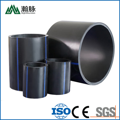 PE HDPE Bahan baku DN16mm-1800mm HDPE Pipe Solusi Utama untuk Pasokan Air