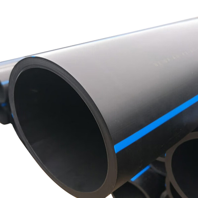 Pipa pasokan air PE HDPE dengan panjang sesuai kebutuhan pelanggan