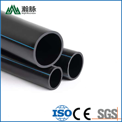 Panjang sesuai kebutuhan pelanggan pipa pasokan air HDPE dengan layanan pemrosesan pemotongan dan ketebalan 2,3mm-117,6mm