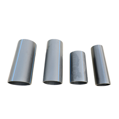 Panjang sesuai kebutuhan pelanggan pipa pasokan air HDPE dengan layanan pemrosesan pemotongan dan ketebalan 2,3mm-117,6mm