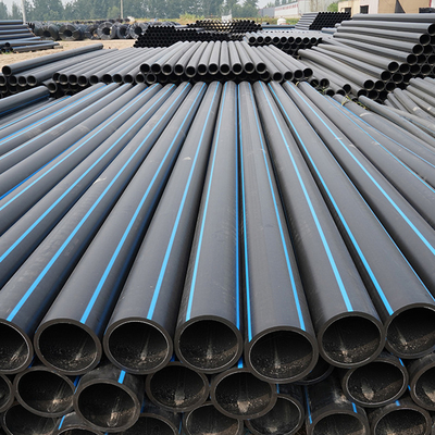 Pipa suplai air HDPE yang dapat disesuaikan dengan panjang sesuai kebutuhan pelanggan DN16mm-1800mm 2.3mm-117.6mm