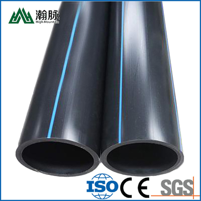 Pipa air PE PE HDPE untuk perlindungan lingkungan Ketebalan 2,3mm-117,6mm