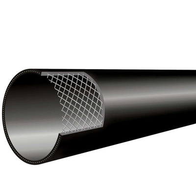 Pipa air PE PE HDPE untuk perlindungan lingkungan Ketebalan 2,3mm-117,6mm