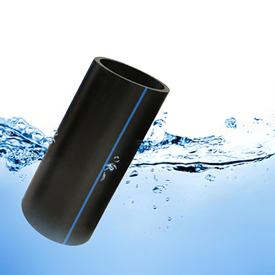 Pipa air PE PE HDPE untuk perlindungan lingkungan Ketebalan 2,3mm-117,6mm
