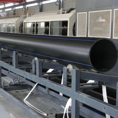 Pipa air PE PE HDPE untuk perlindungan lingkungan Ketebalan 2,3mm-117,6mm