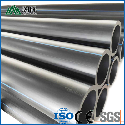 ISO4427 Pipa HDPE Polyethylene Densitas Tinggi untuk Air Limbah Industri