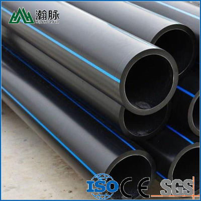 DIN 8074/8075 Standar HDPE Pipa Pasokan Air dengan Tekanan Rating 1,25mpa-2,5mpa