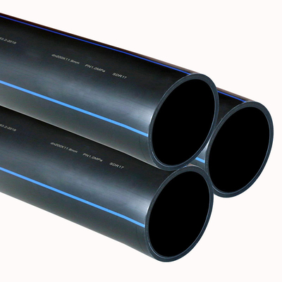 PN6-PN16 Rating Pressure PE Pipe for Trenchless or Open Trench Installation Hidup panjang