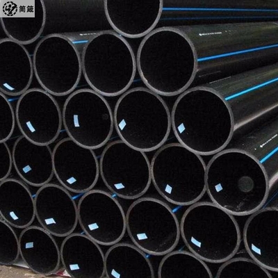 PN6-PN16 Tekanan Rating HDPE pipa pasokan air untuk aplikasi industri tanpa parit atau metode instalasi parit terbuka