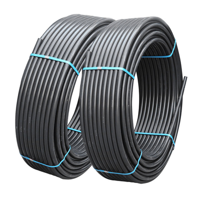 PN6-PN16 Tekanan Rating HDPE pipa pasokan air Terbuat dari bahan baku PE dan Kapasitas Tekanan 1,25mpa-2,5mpa