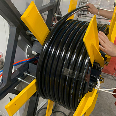 Corrosion Resistant HDPE Water Supply Pipes Butt Fusion Connection Method Dibuat dari bahan baku PE