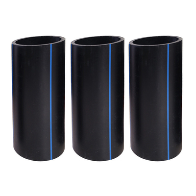 Korosi tahan pipa pasokan air HDPE DN16mm-1800mm 1.25mpa-2.5mpa untuk aplikasi