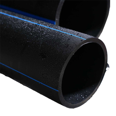 Korosi tahan pipa pasokan air HDPE DN16mm-1800mm 1.25mpa-2.5mpa untuk aplikasi