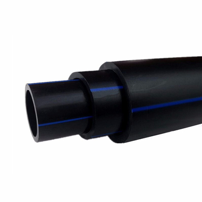 Korosi tahan pipa pasokan air HDPE DN16mm-1800mm 1.25mpa-2.5mpa untuk aplikasi