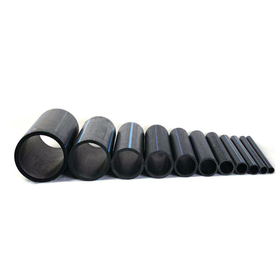 2.3mm-117.6mm Ketebalan HDPE pipa pasokan air untuk fleksibilitas tinggi dan menarik dan wajar