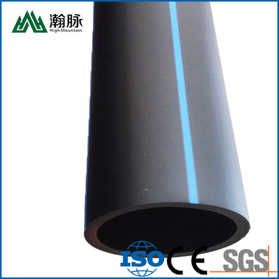 Pipa air HDPE poliethelin kepadatan tinggi untuk bahan baku PE100 dalam aplikasi industri
