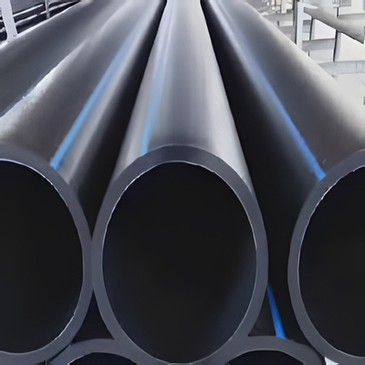 Layanan Pemrosesan Pipa Pasokan Air HDPE Cetakan dengan Ketahanan Korosi Sangat Baik 20mm-1200mm