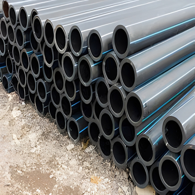 Layanan Pemrosesan Pipa Pasokan Air HDPE Cetakan dengan Ketahanan Korosi Sangat Baik 20mm-1200mm