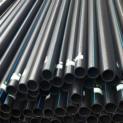 Layanan Pemrosesan Pipa Pasokan Air HDPE Cetakan dengan Ketahanan Korosi Sangat Baik 20mm-1200mm