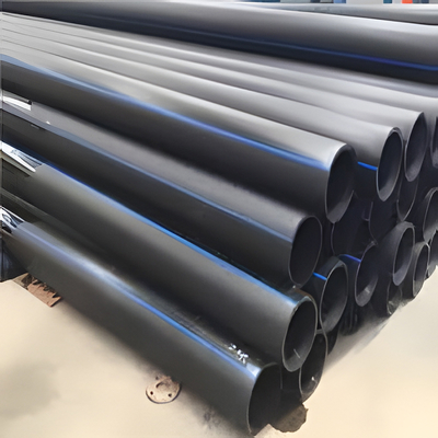 Jangkauan suhu -40C sampai 60C HDPE pipa pasokan air dengan koneksi fusi Butt