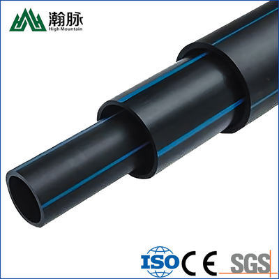 Pipa Pasokan Air HDPE 1.25mpa-2.5mpa dengan Polyethylene Kepadatan Tinggi Panjang 5.8m/11.8m/Disesuaikan