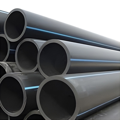 Pipa Pasokan Air HDPE 1.25mpa-2.5mpa dengan Polyethylene Kepadatan Tinggi Panjang 5.8m/11.8m/Disesuaikan
