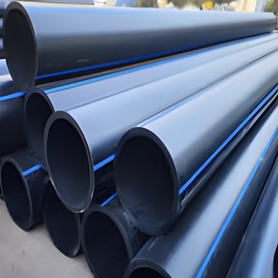 Pipa Pasokan Air HDPE 1.25mpa-2.5mpa dengan Polyethylene Kepadatan Tinggi Panjang 5.8m/11.8m/Disesuaikan