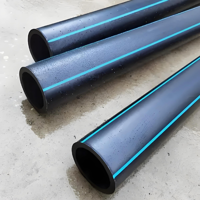 DN20-DN1200 pipa suplai air HDPE dengan kisaran suhu -40°C sampai 40°C