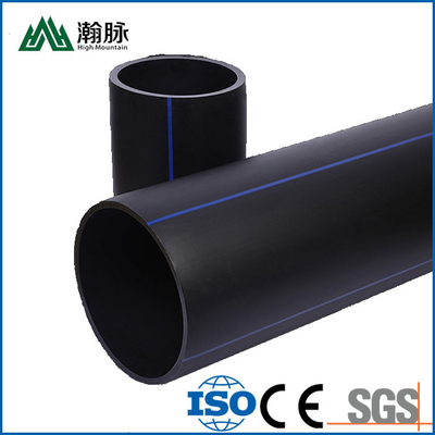 50 75 110mm HDPE Irigasi Pipa Hot Melt Polyethylene PE Pipes Untuk Pasokan Air